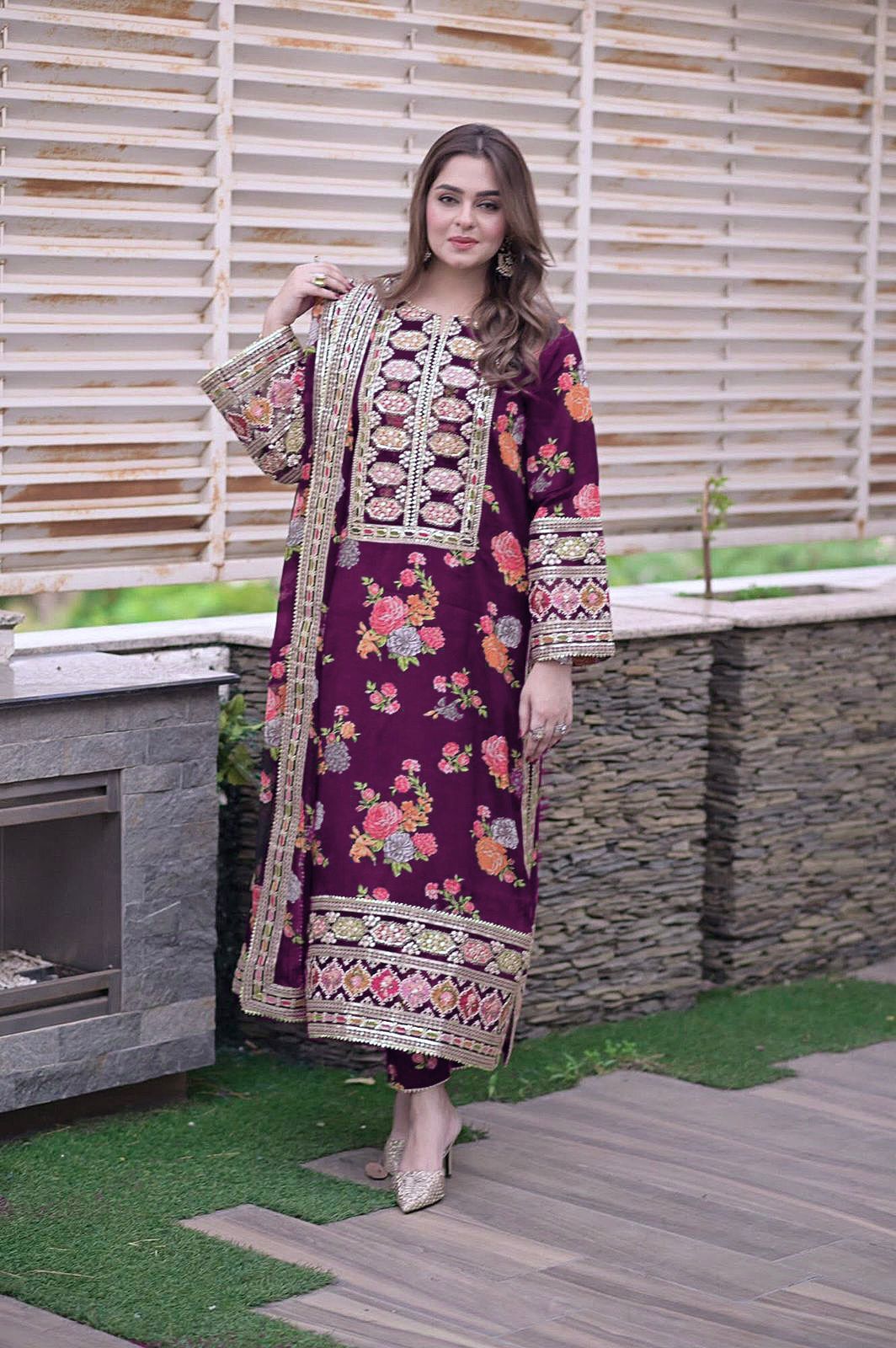 aneelas purple dress Aneelas Viral Purple Dress Price