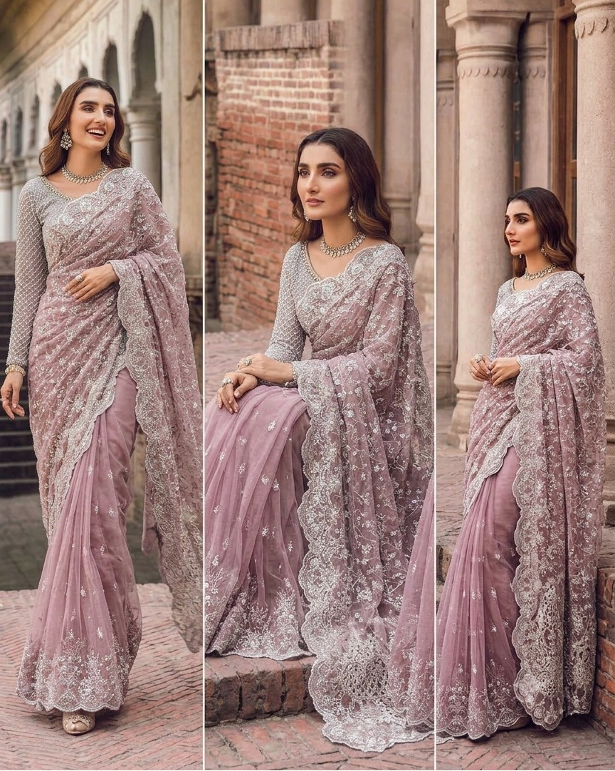 Maria B Luxury Saree SR 5031p