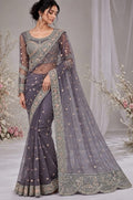Maria B Embroidered Saree SR 13