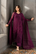 Azure Chiffon Formal Dress With Chiffon Dupatta SK 7074