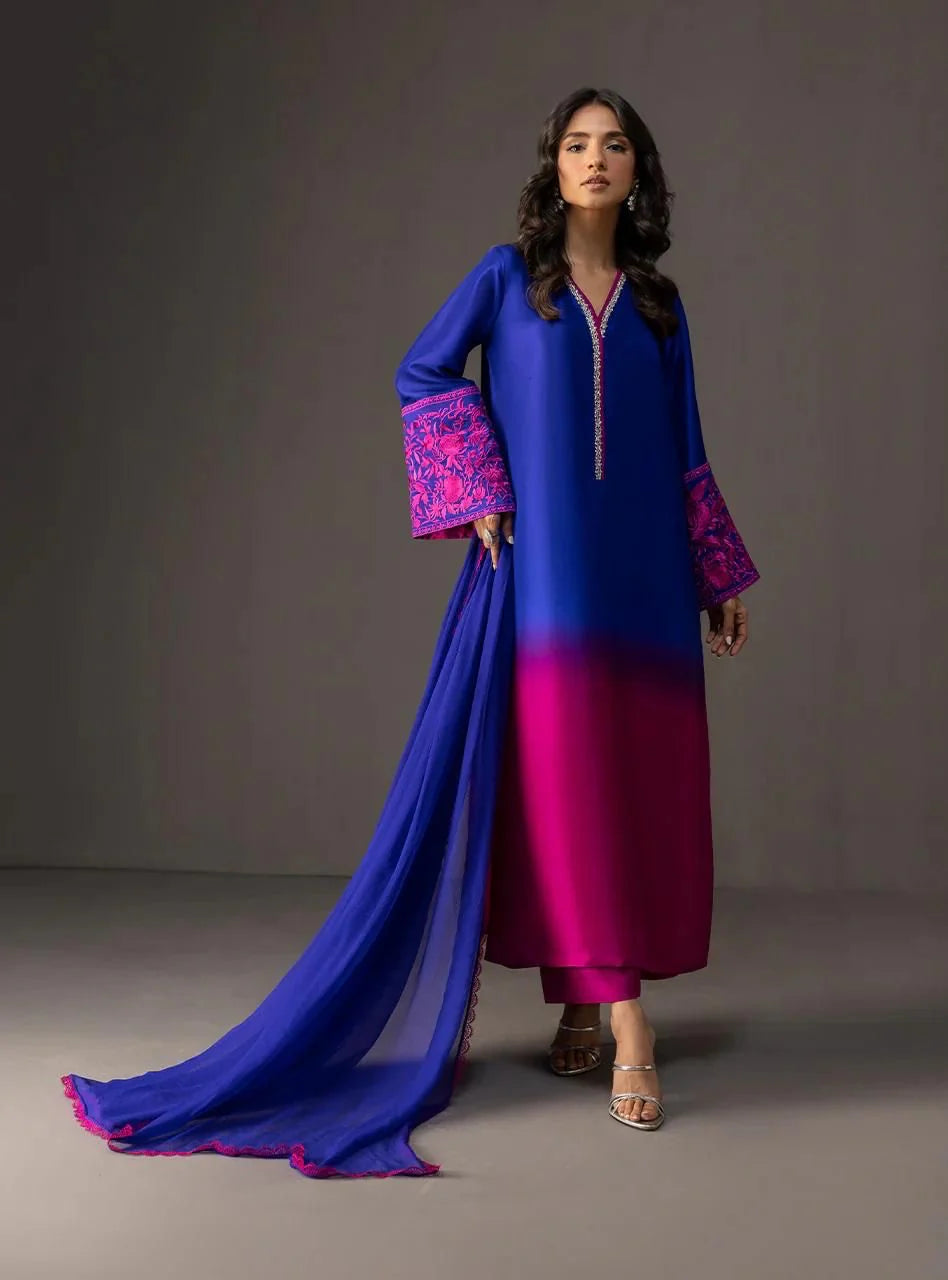 ZAINAB CHOTTANI  LUXURY DIGITAL PRINTED D. No 25