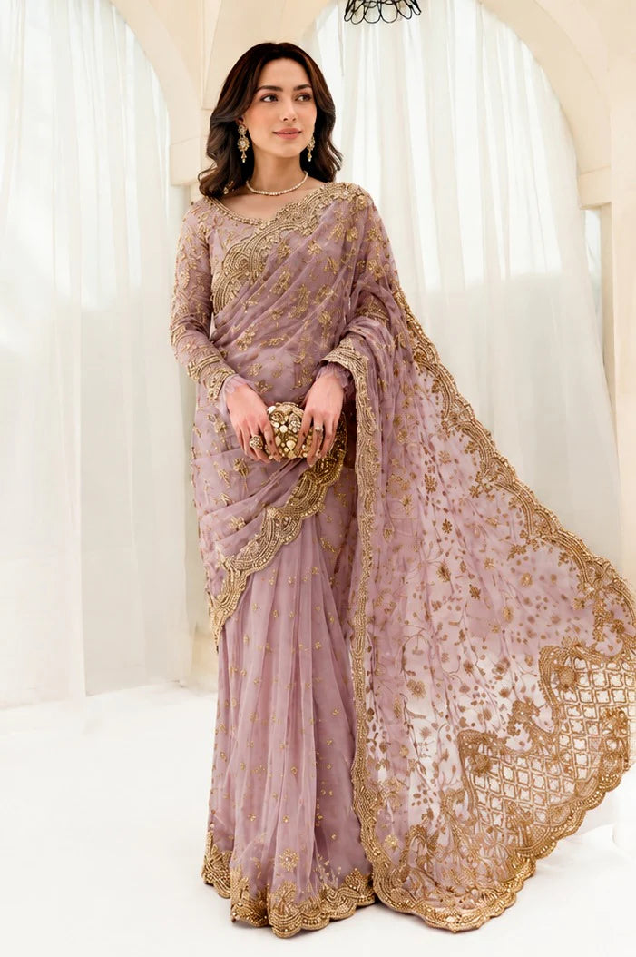 New Maria B Wedding Saree SR 5032
