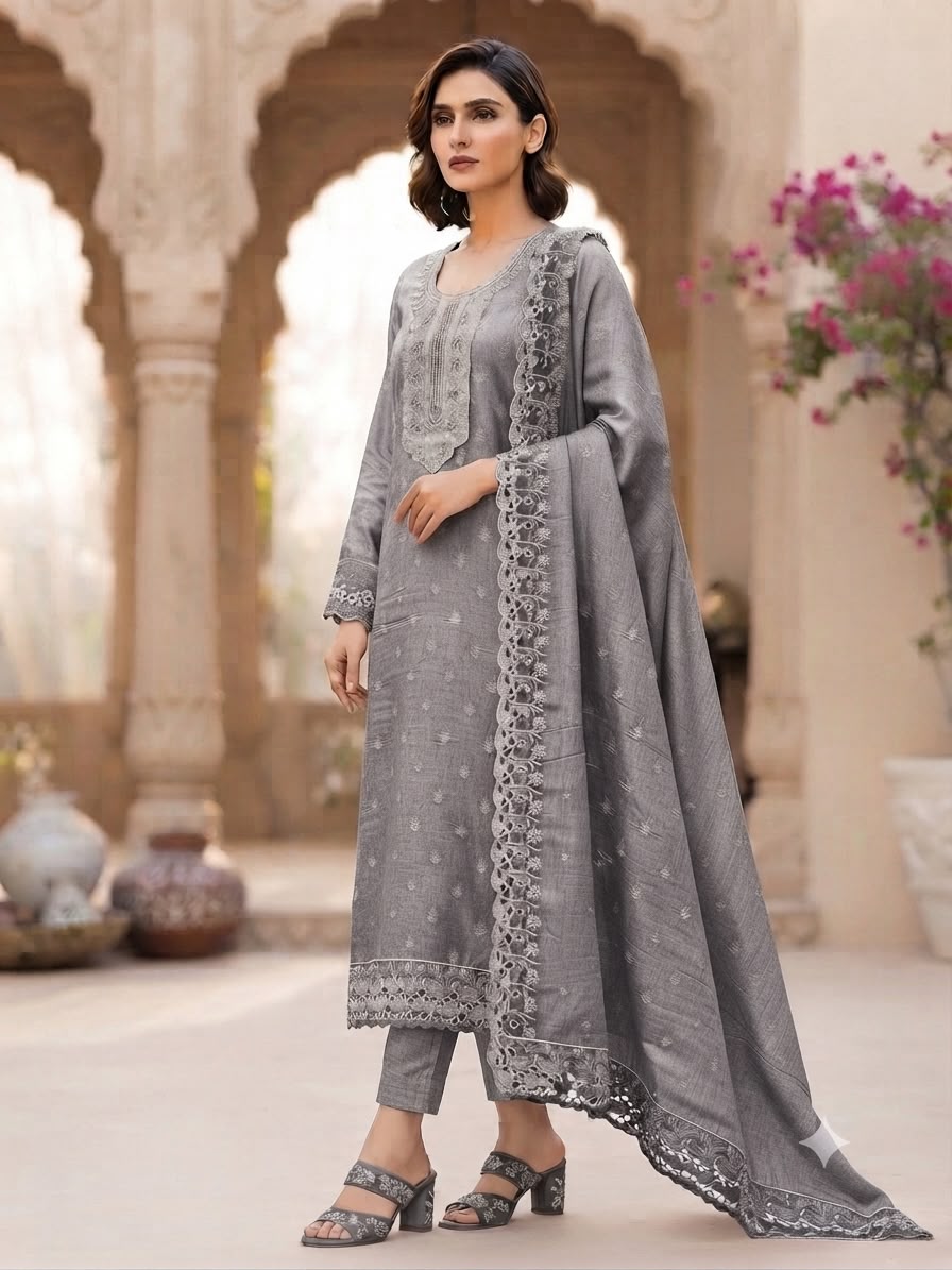 Indian Style Embroidered D.No 1123g