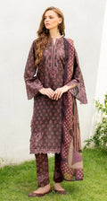 Baroque Printed Embroidered Lawn r