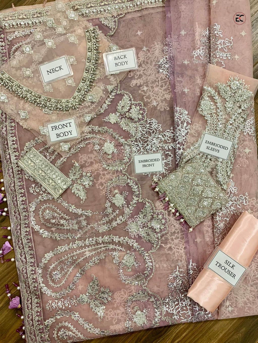 MariaB Mbroidered Heritage Edition Saree SR 5023