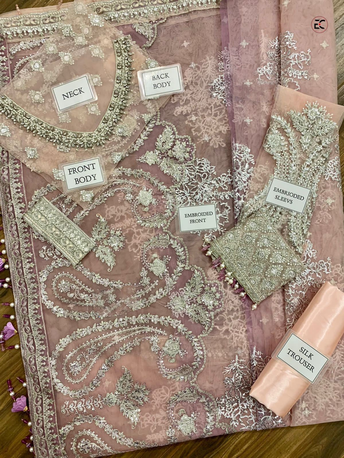 MariaB Mbroidered Heritage Edition Saree SR 5023