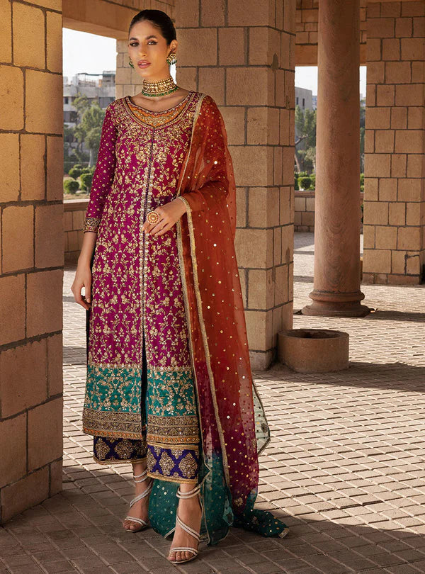 Zainab Chottani Wedding Luxury Chiffon SK 7071