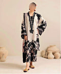 Digital Printed Silk 3pc Suit D. No 15