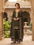 Premium Chiffon Gharara Dress D.No 2001g