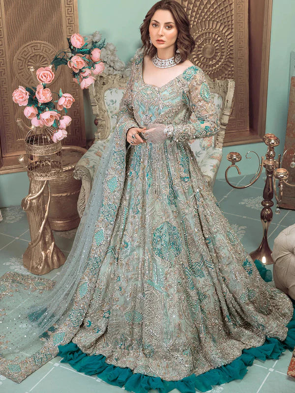 Hania Amir Bridal Maxi Pure Soft Net MX 6015