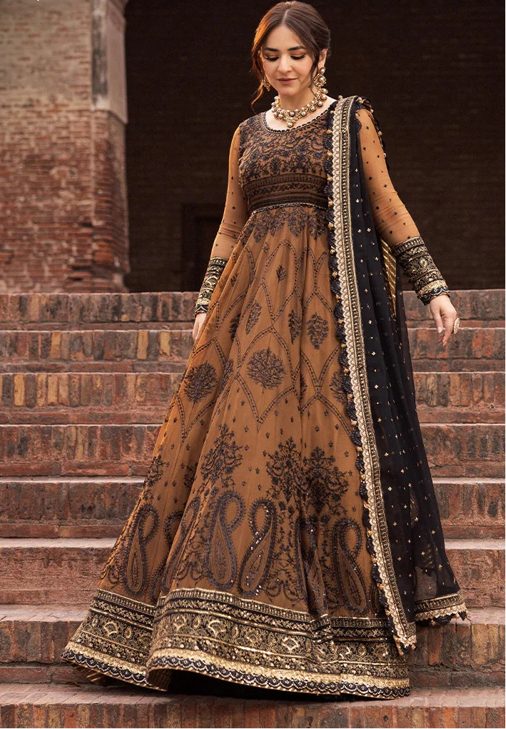 Asim Jofa Luxury Chiffon Embroidered Maxi MX 6016