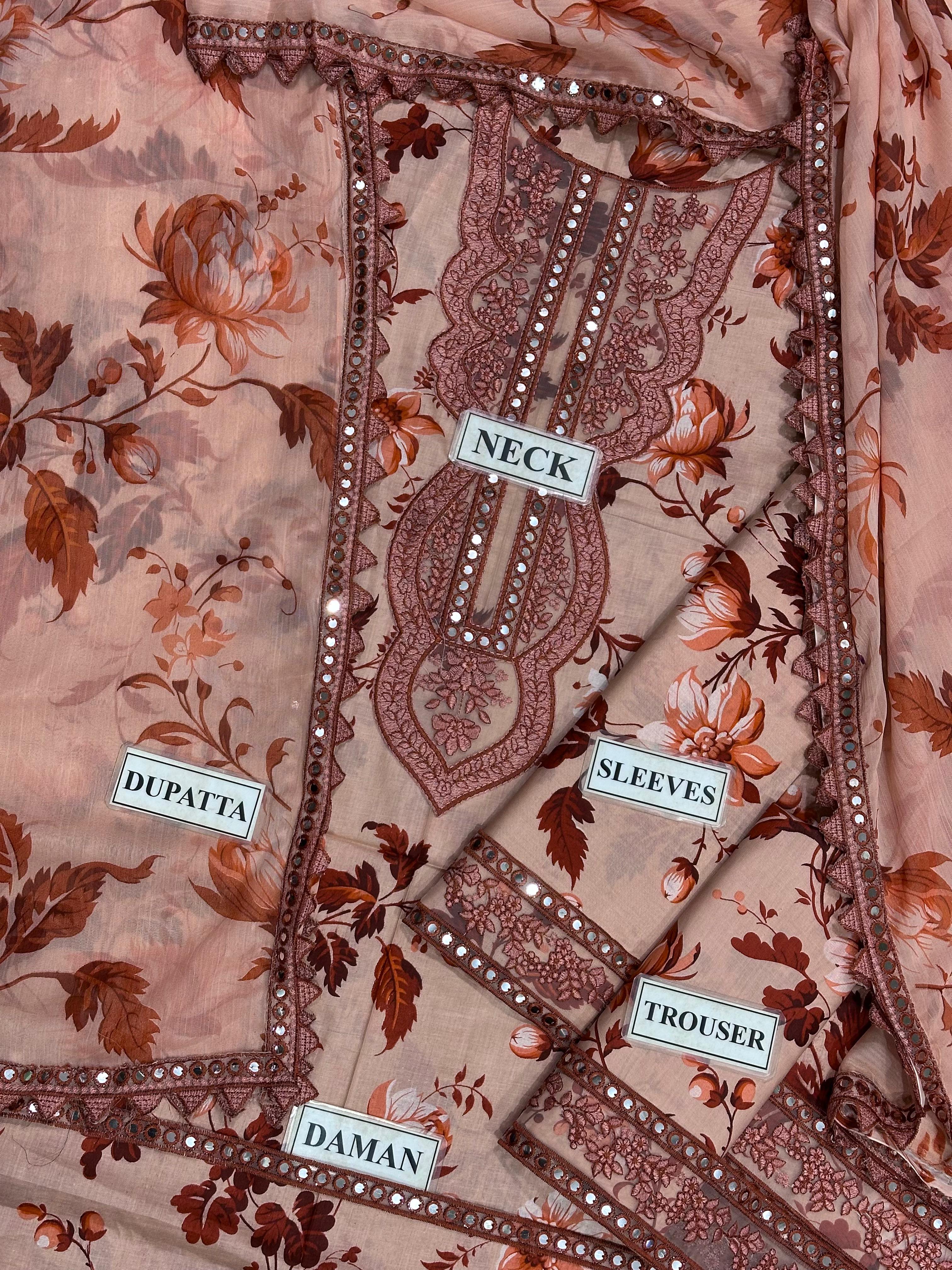 Aneela's Collection Lawn LS 8028