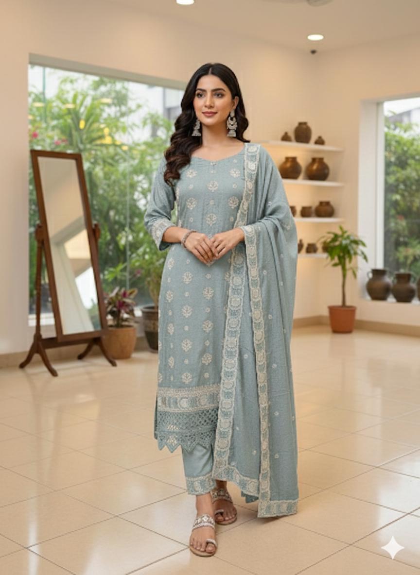 Indian Style Embroidered D.No 1114