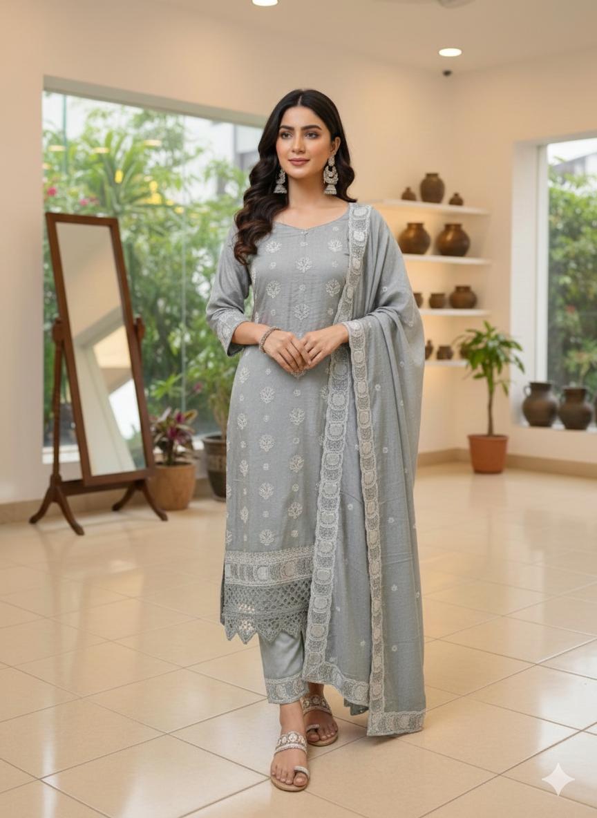 Indian Style Embroidered D.No 1114