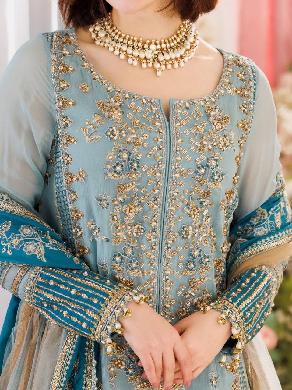 Charizma Dastan-e-Jashan Luxury Chiffon SK 7035