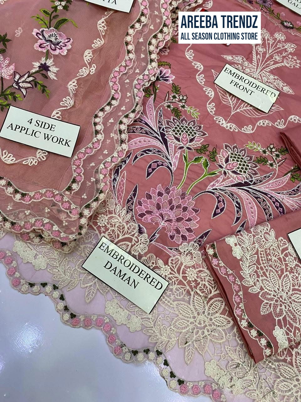 Aneela's Luxury Lawn Collection SK 7067