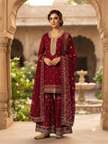 Premium Chiffon Gharara Dress D.No 2001m