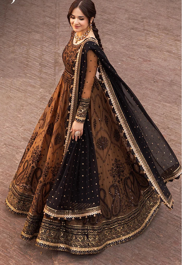 Asim Jofa Luxury Chiffon Embroidered Maxi MX 6016