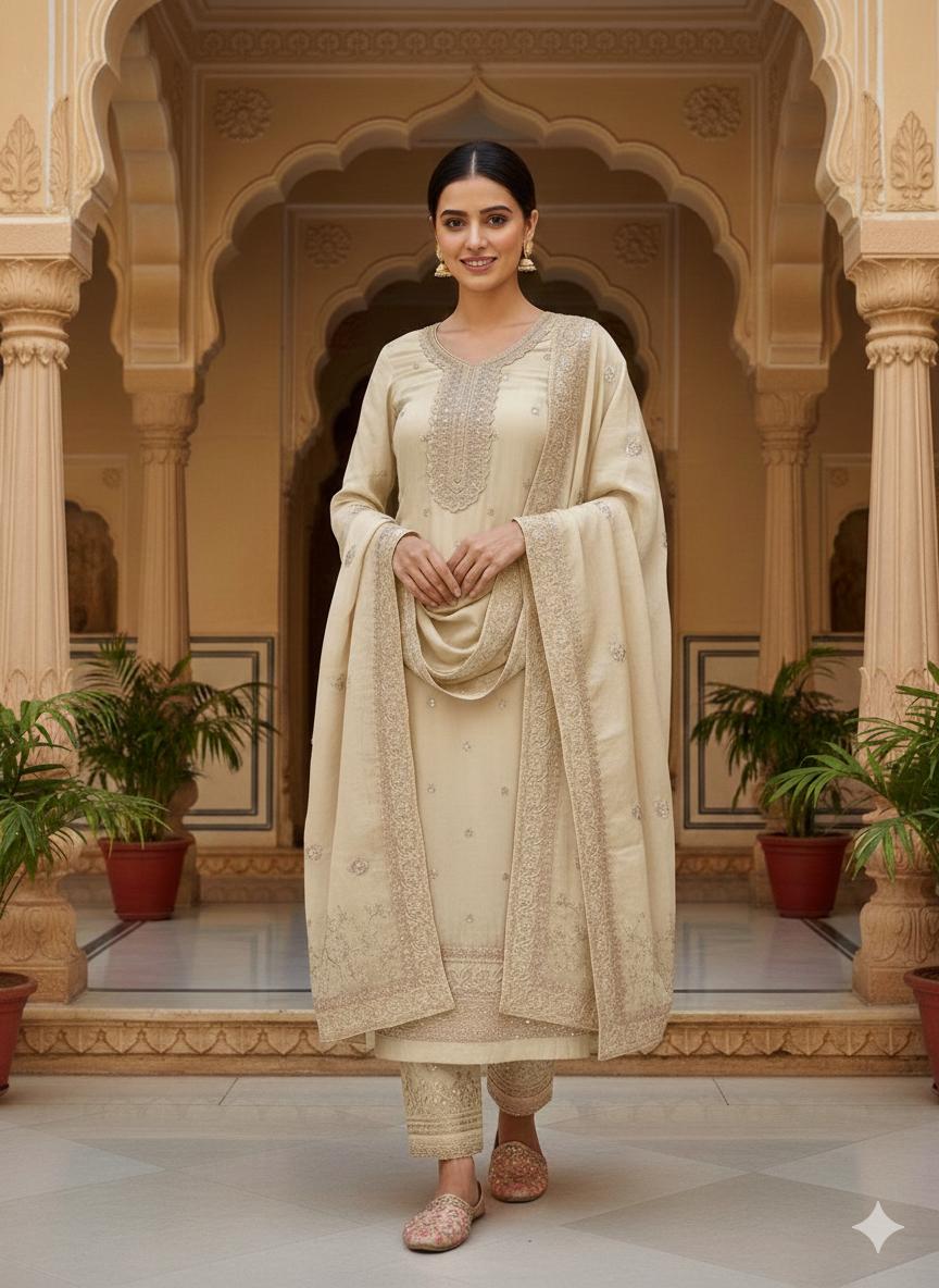 Indian Style Embroidered D.No 1115d