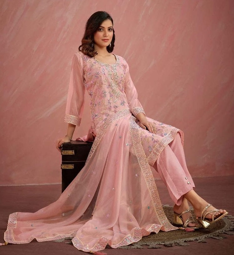 Indian Style Embroidered D.No 5541