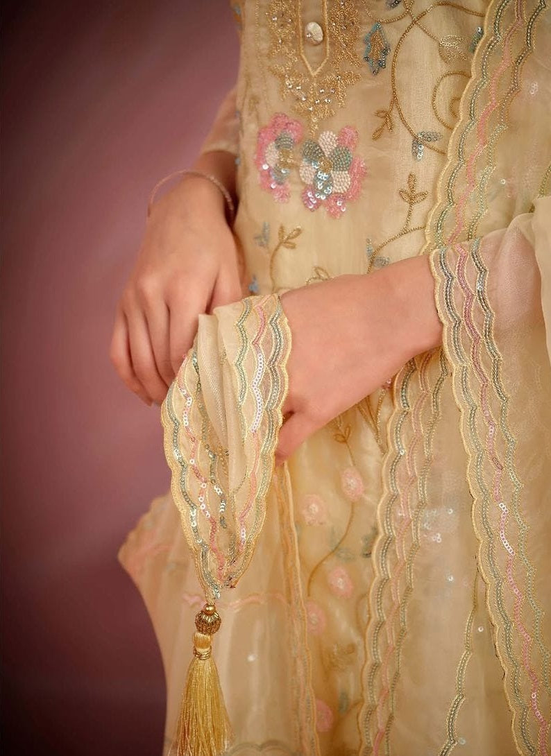 Indian Style Embroidered D.No 5542