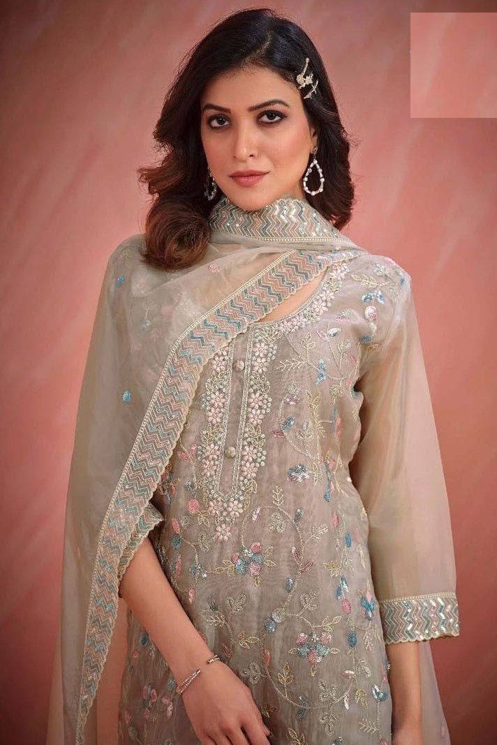 Indian Style Embroidered D.No 5544