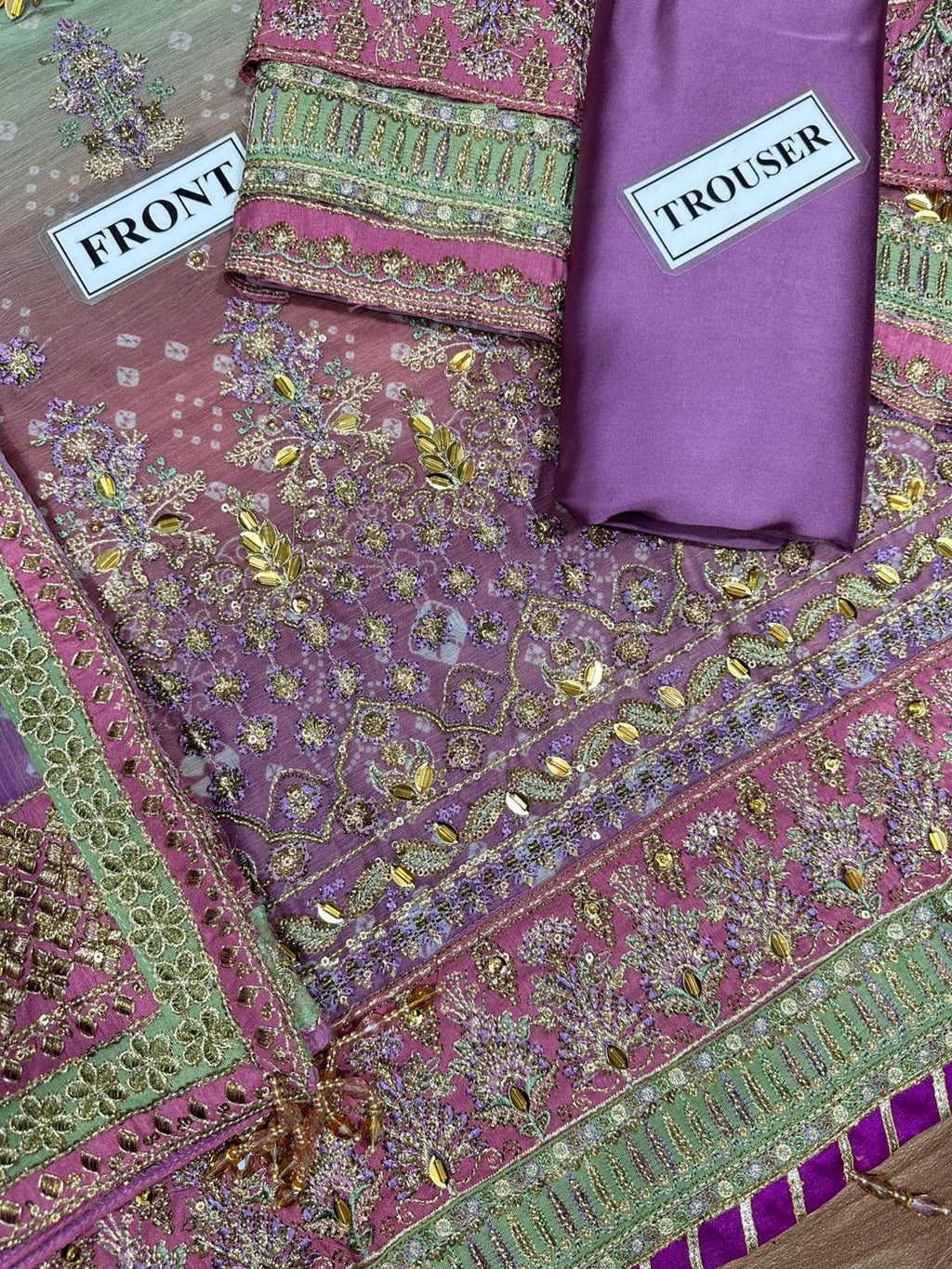 Baroque Chantelle Embroidered Dress SK 7018