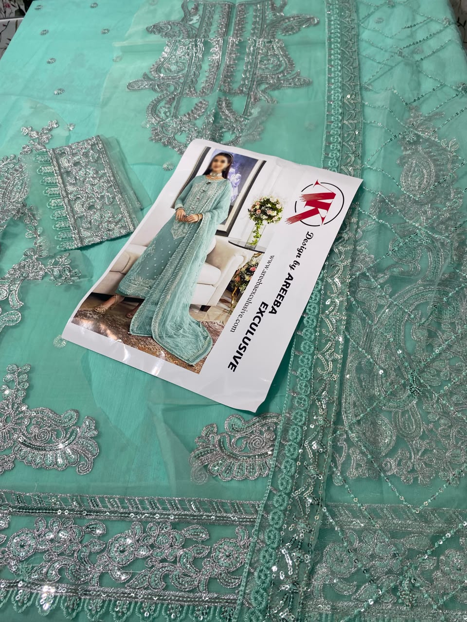 Asim Jofa Chiffon Dress SK 7072g