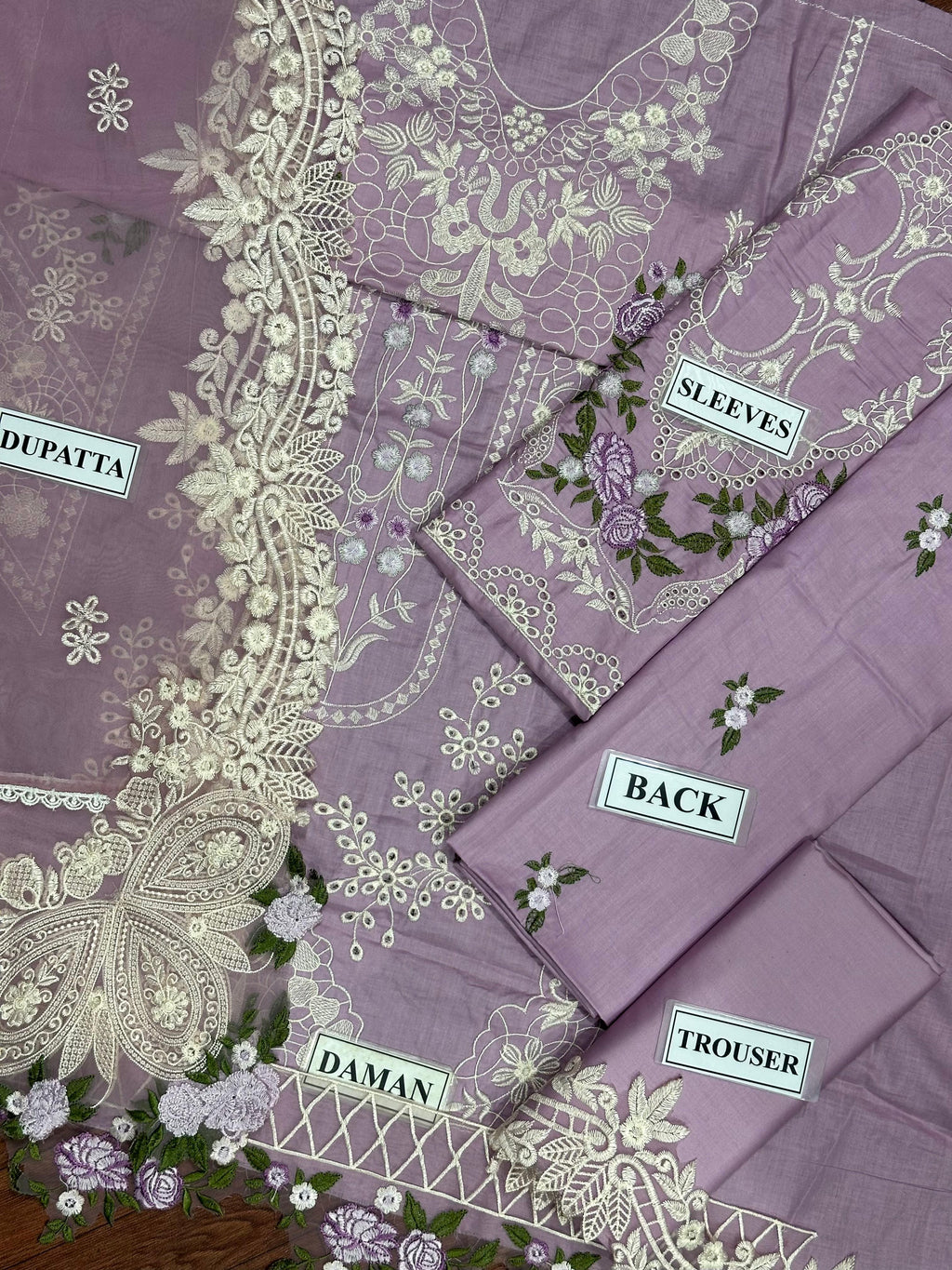 Elaf New Luxury chikankari SK 7033