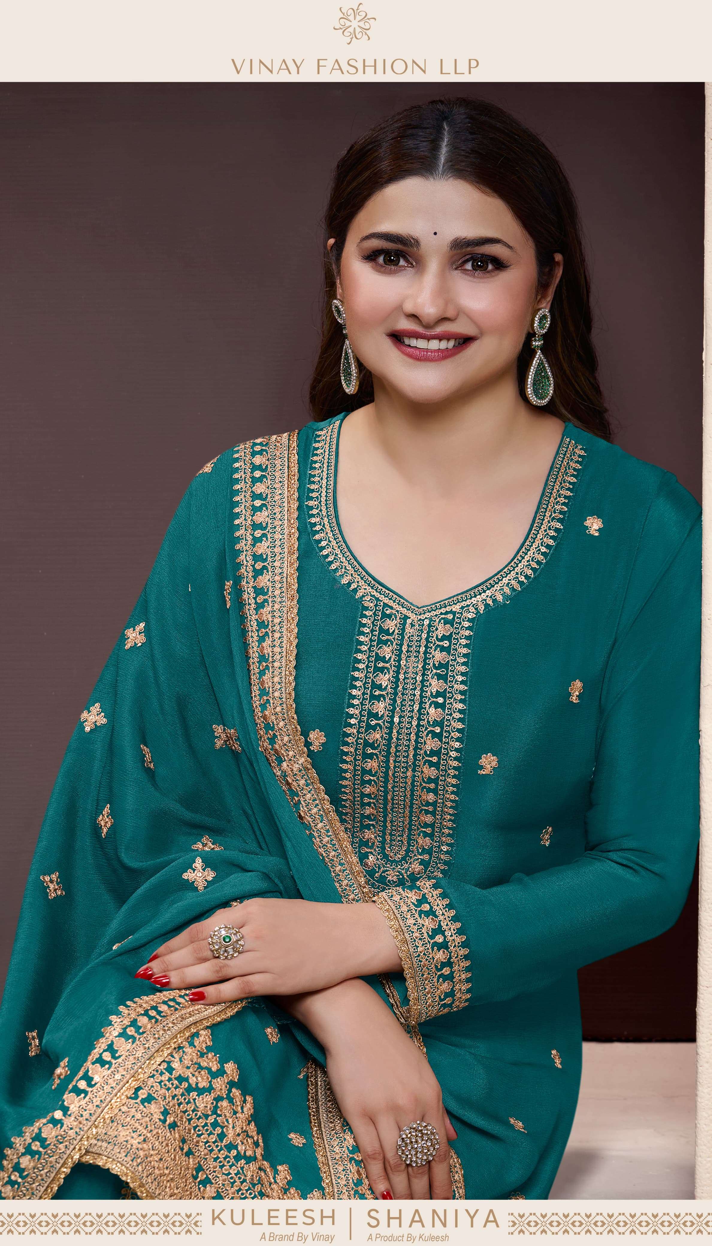 Areeba Indian Style Gharara Dress D.No 72151