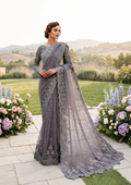 Maria B Embroidered Saree SR 5035a
