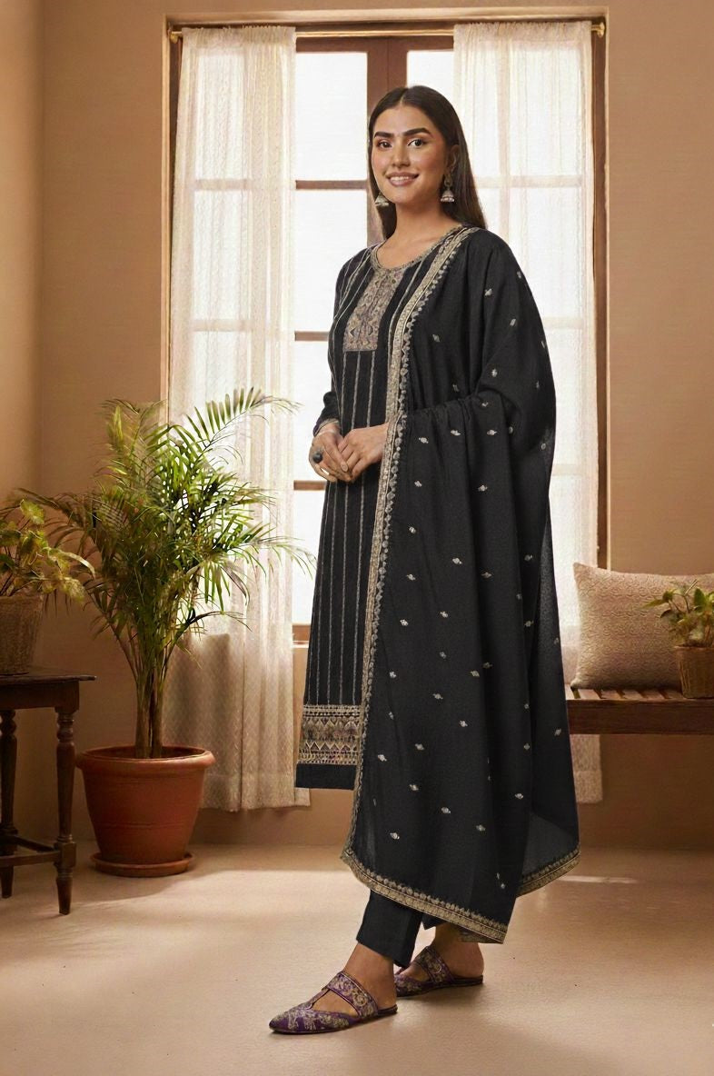 Indian Style Embroidered D.No 1117