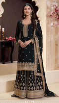 Areeba Indian Style Gharara Dress D.No 72154