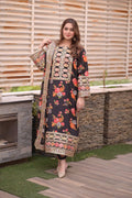 Aneela's Collection Lawn Black LS 8023