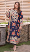 Aneela's Collection Lawn Blue LS 8023
