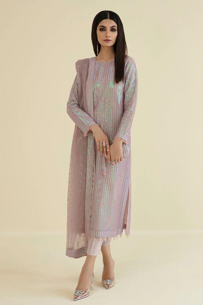 Baroque Exclusive Chiffon Dress SK 7098G