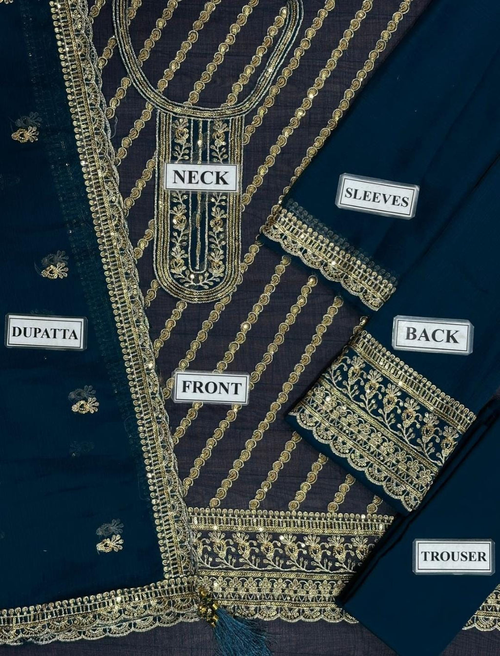 Areeba Hania Amir Dress SK 7044