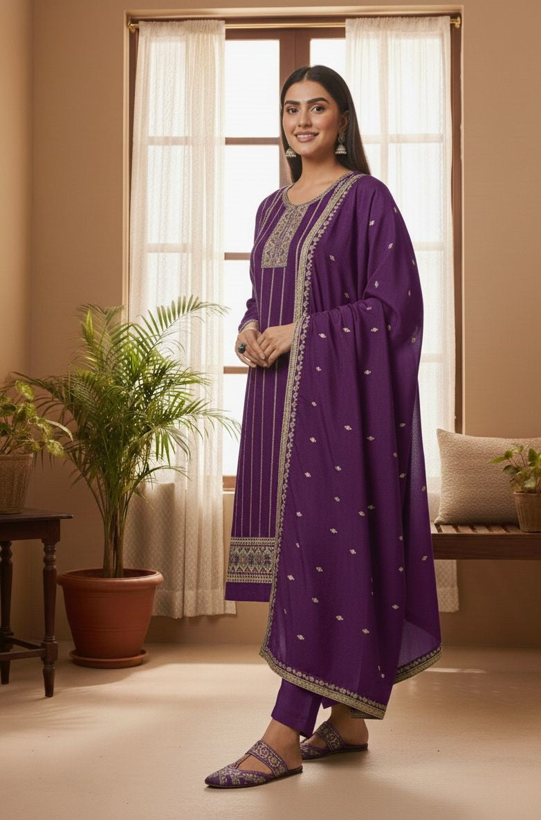 Indian Style Embroidered D.No 1117