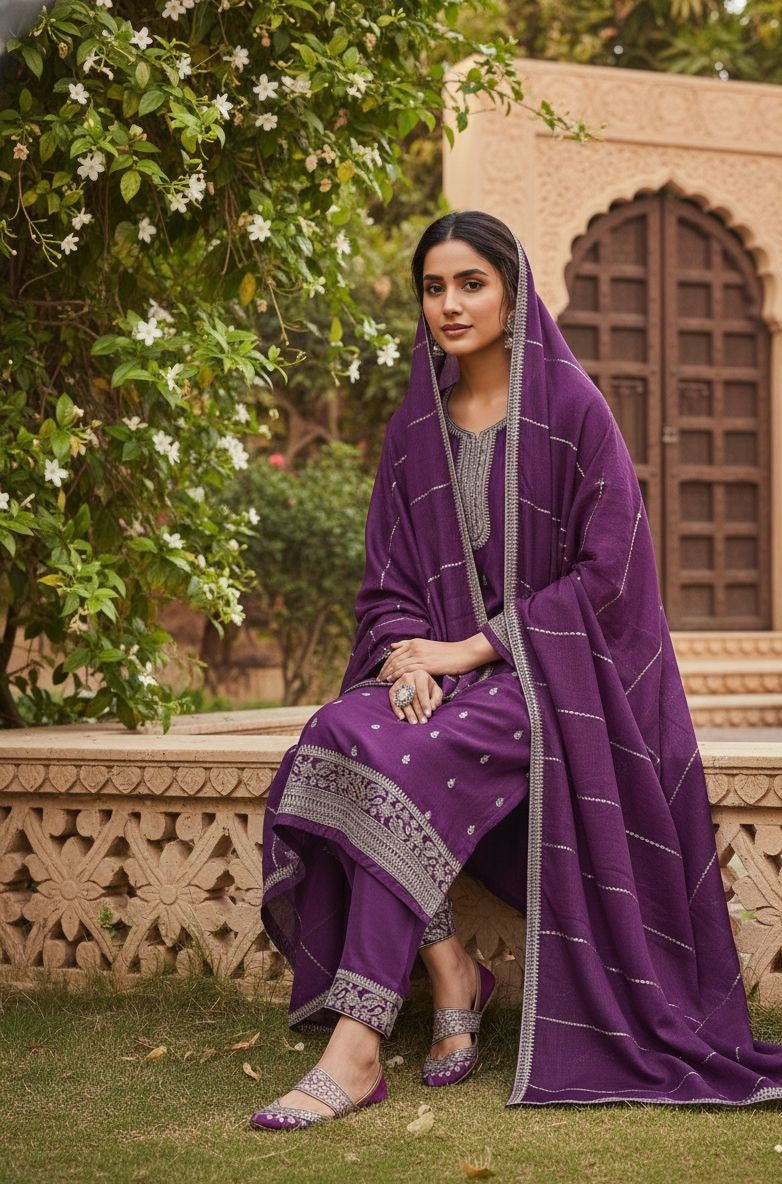 Indian Style Embroidered D.No 1119