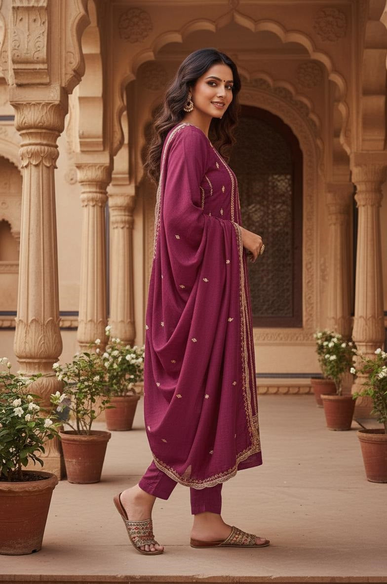 Indian Style Embroidered D.No 1117