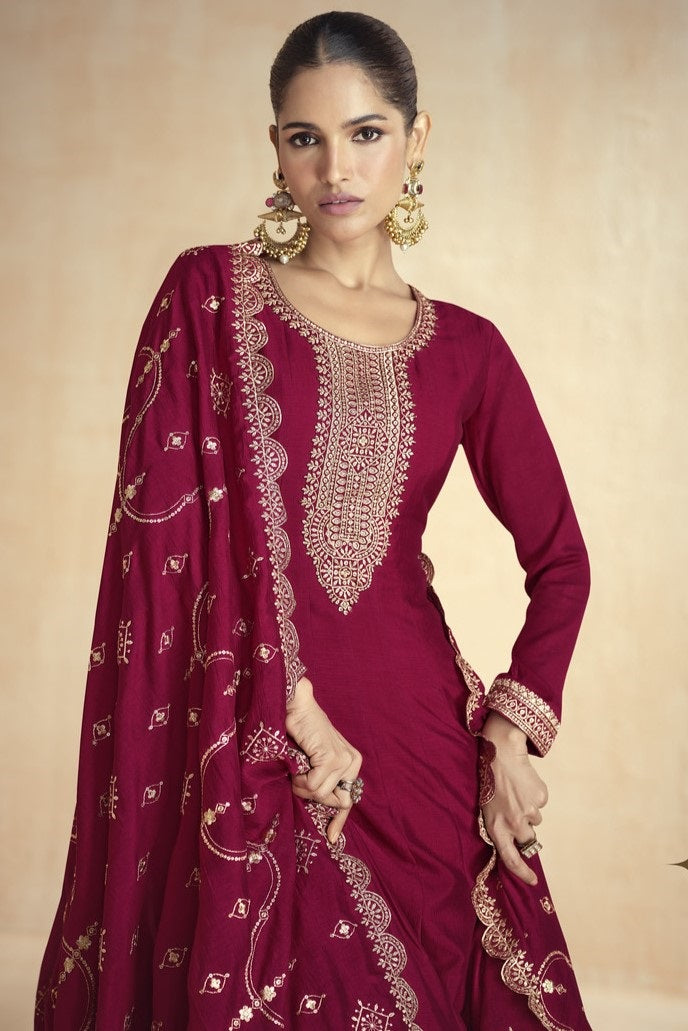 Indian Style Embroidered Stitched Maxi D.No 10099