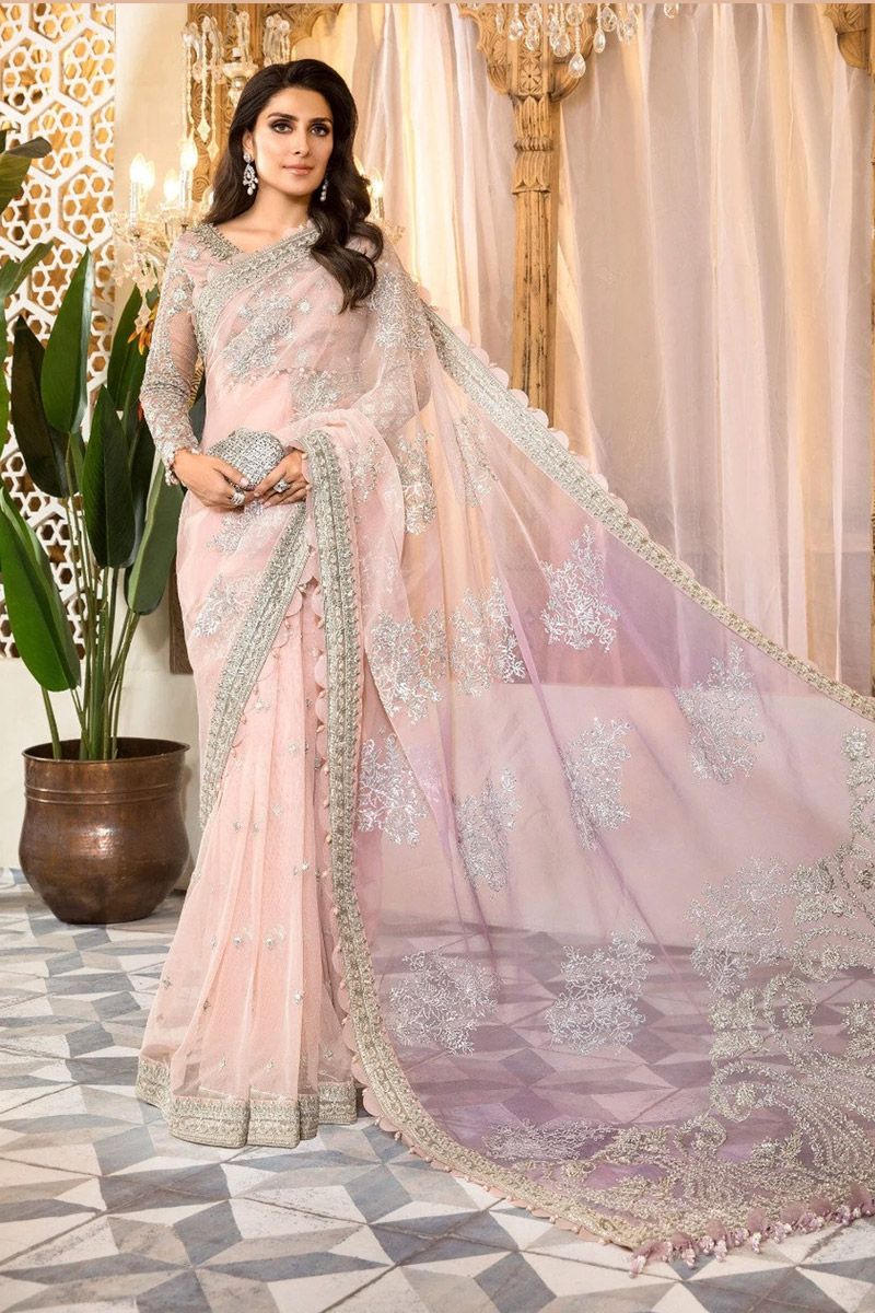 MariaB Mbroidered Heritage Edition Saree SR 5023