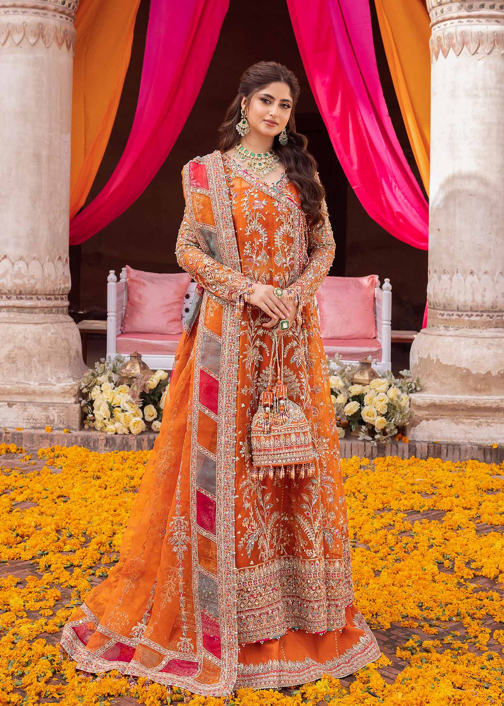 Kanwal Malik Maxi SK 7085