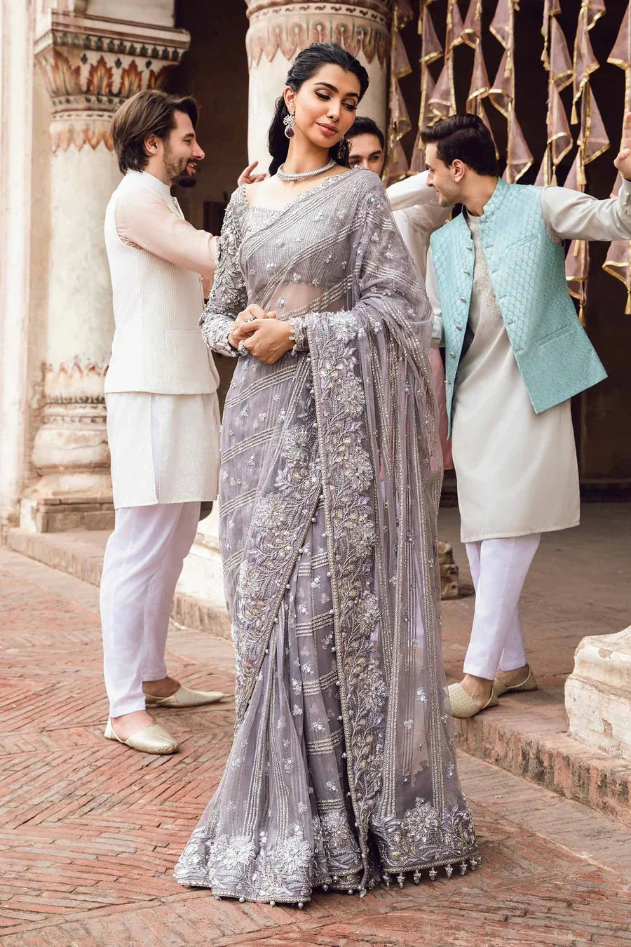 Maria B Ifora Couture Saree SR 5017