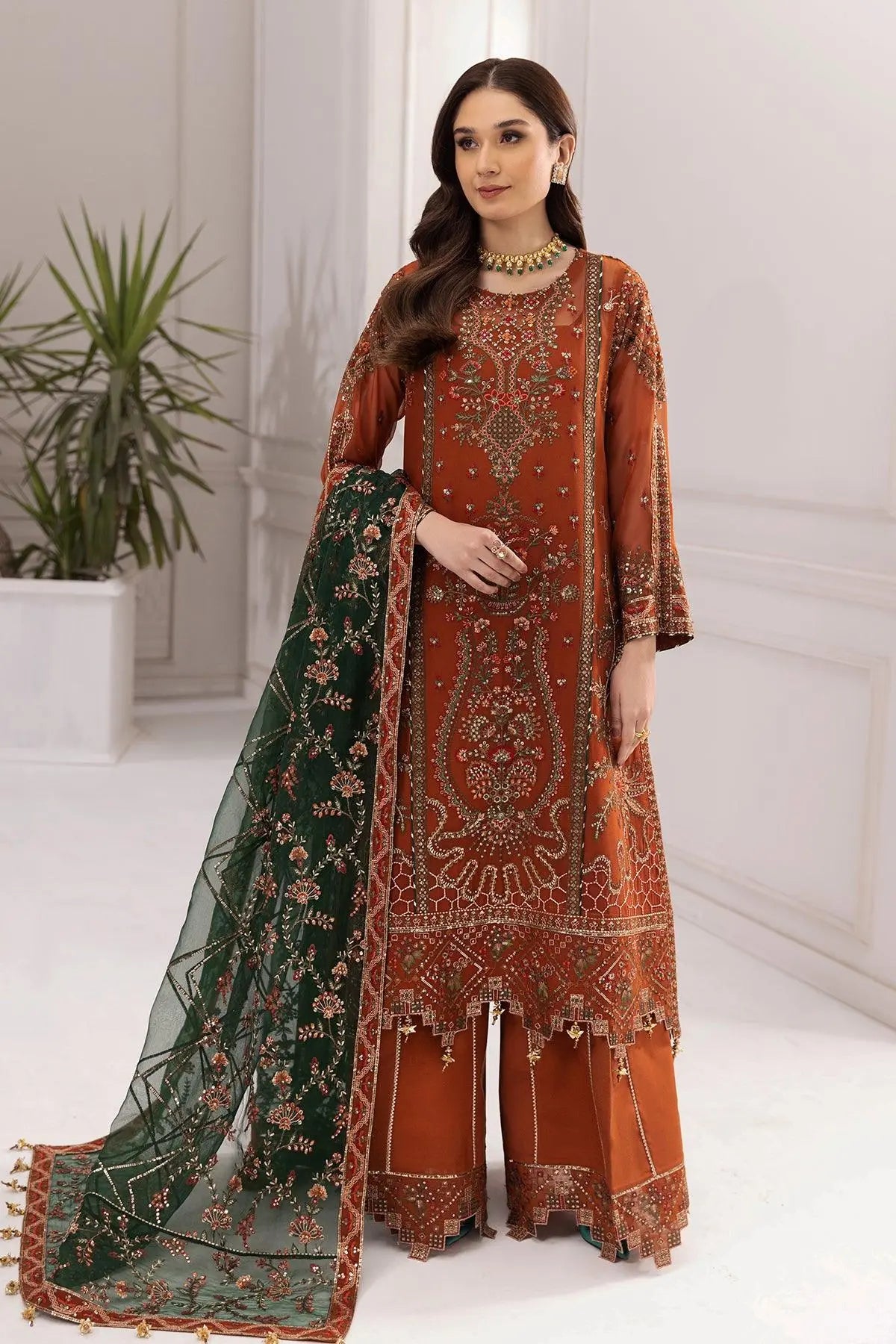 Alizeh Embroidered Chiffon SK 7061