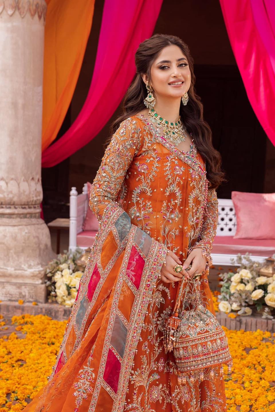 Kanwal Malik Maxi SK 7085