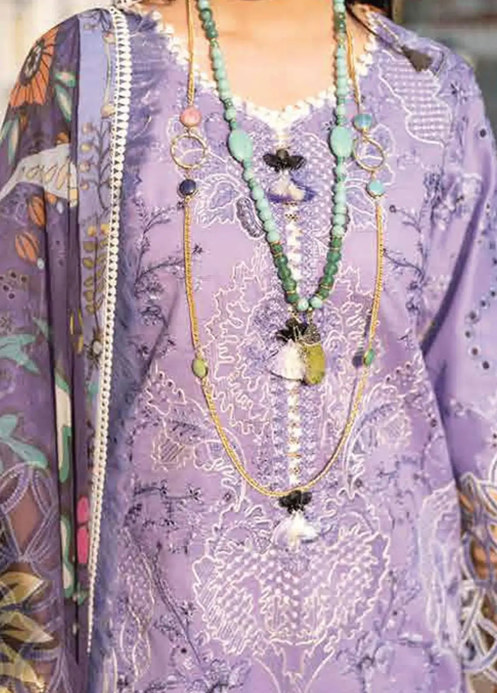 Mushq ARIYA Luxury Lawn Collection SK 7069