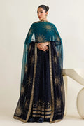 Jazmin New printed chiffon Embroidered Maxi MX 6024