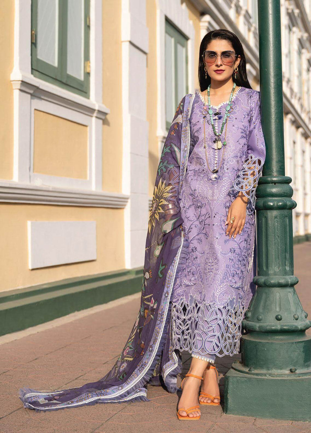 Mushq ARIYA Luxury Lawn Collection SK 7069