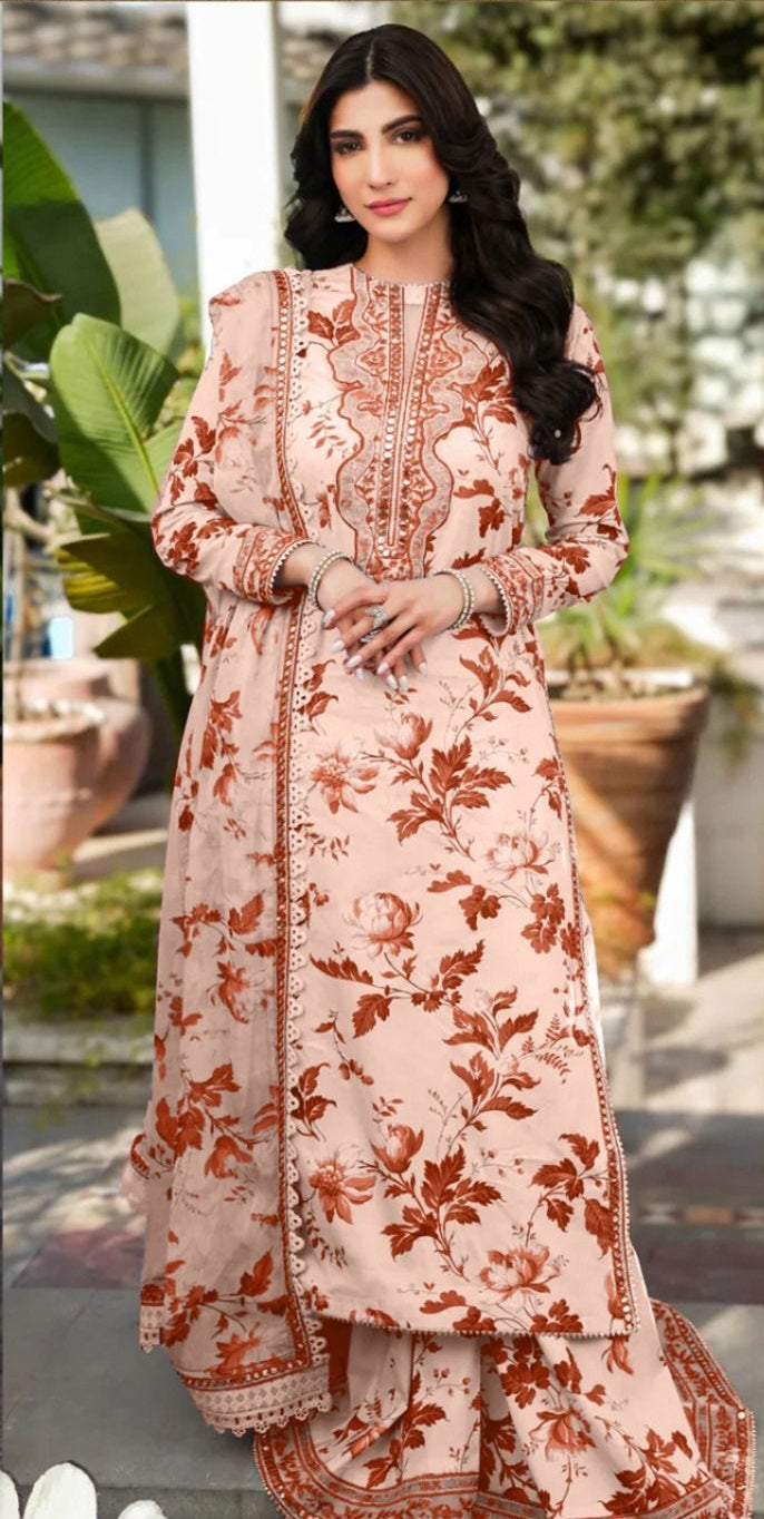 Aneela's Collection Lawn LS 8028